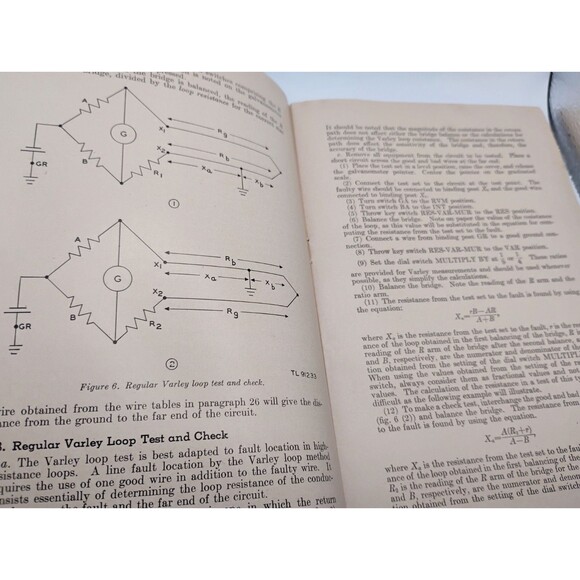 Vintage WWII War Department Technical Manual TEST SET I-49 TM 11-2019 Classified - Picture 9 of 9